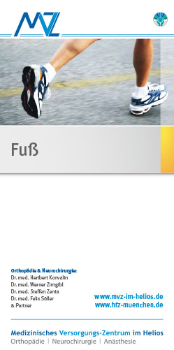 Info-Broschüre - Fuß