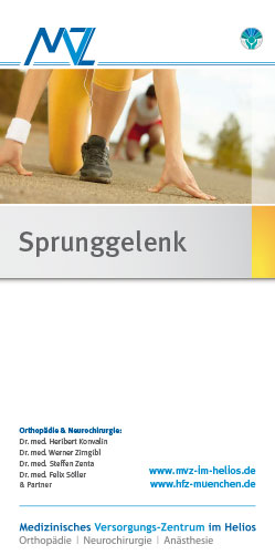 Info-Broschüre - Sprunggelenk